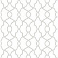 Nuwallpaper Silver Clearly Cool Peel & Stick Wallpaper NU2877